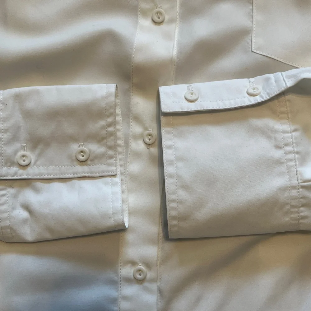 Steve Madden Nadia White Button Down Shirt - Picture 11 of 16